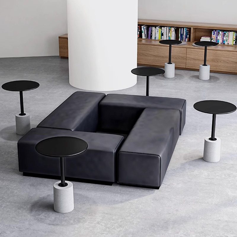 Outdoor Furniture Iron - 北欧風アイアンアートソファサイドテーブル モダンインダストリアルアウトドアデザインコーヒーテーブル ミニマリストホワイトホーム家具