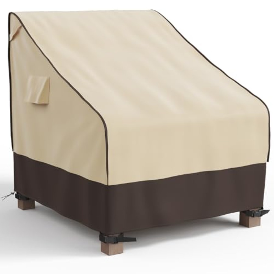 Outdoor Furniture Covers Waterproof - パティオチェアカバー 防水、紫外線耐性のある屋外芝生パティオ家具保護カバー、高耐久オックスフォード布防風ガーメントカバー