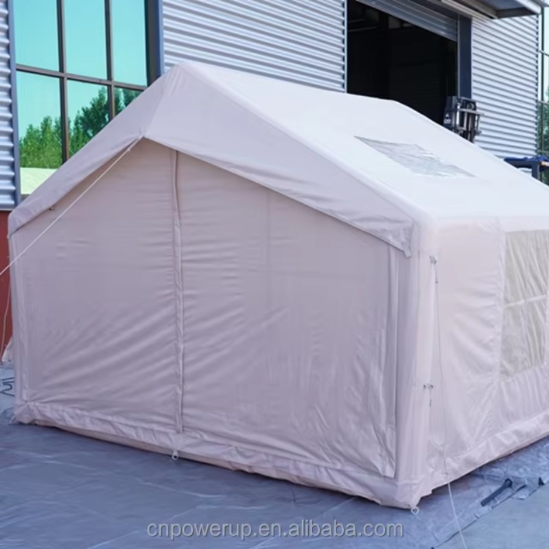Outdoor Furniture Luxury - XMSJ高級クイックセットアップインフレータブルキャンプテント 420Dオックスフォード ワンルームデザイン 折りたたみ式 ポータブル 5～6人用