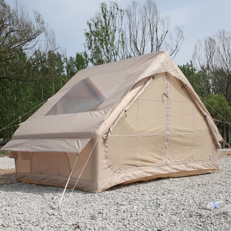 Outdoor Furniture Waterproof - XMSJ エレガントな四季対応インフレータブルテント クイック自動開閉 3000mm防水 分離可能デザイン 3～4人用