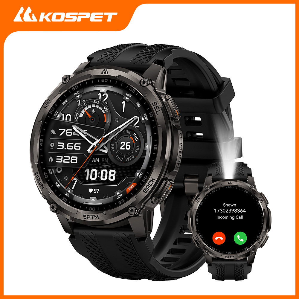 Outdoor Rug Waterproof - KOSPET TANK T4C スマートウォッチ メンズ アウトドア
