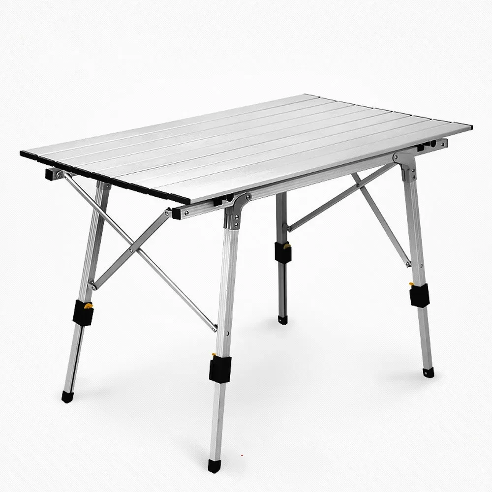 Outdoor Furniture Store - 超軽量アルミ折りたたみテーブル モデルMJ924 ピクニック、バーベキュー、アウトドア活動に最適、頑丈で収納しやすい