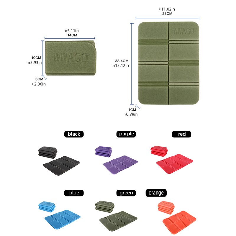 1-5 個フォーム XPE 折りたたみクッションビーチキャン - Outdoor Rug Waterproof のレビューと価格