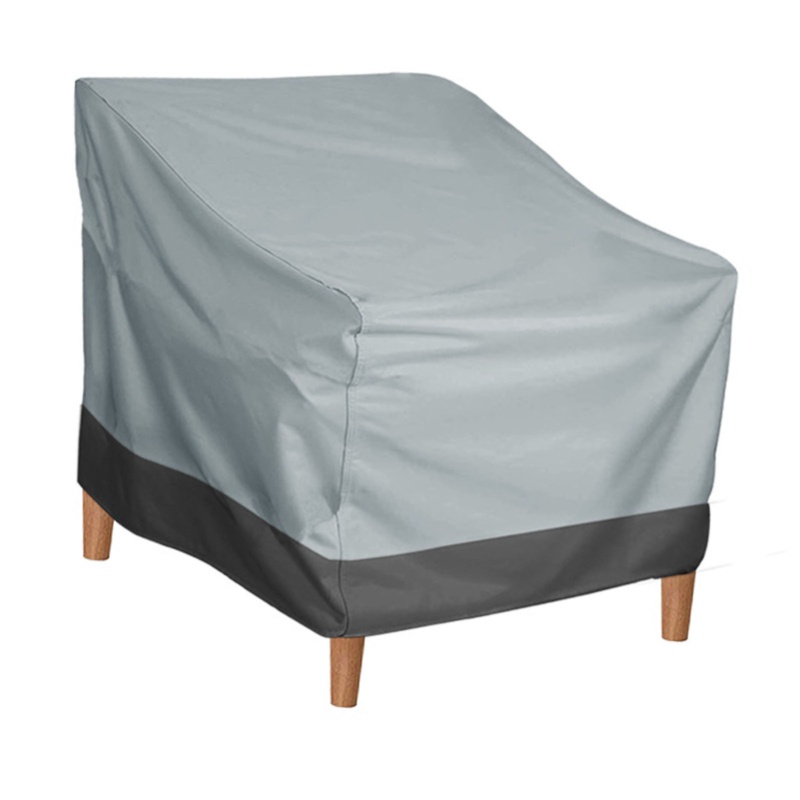 パティオチェアカバー オックスフォード布 撥水 シルバーコー - Outdoor Furniture Grey のレビューと価格
