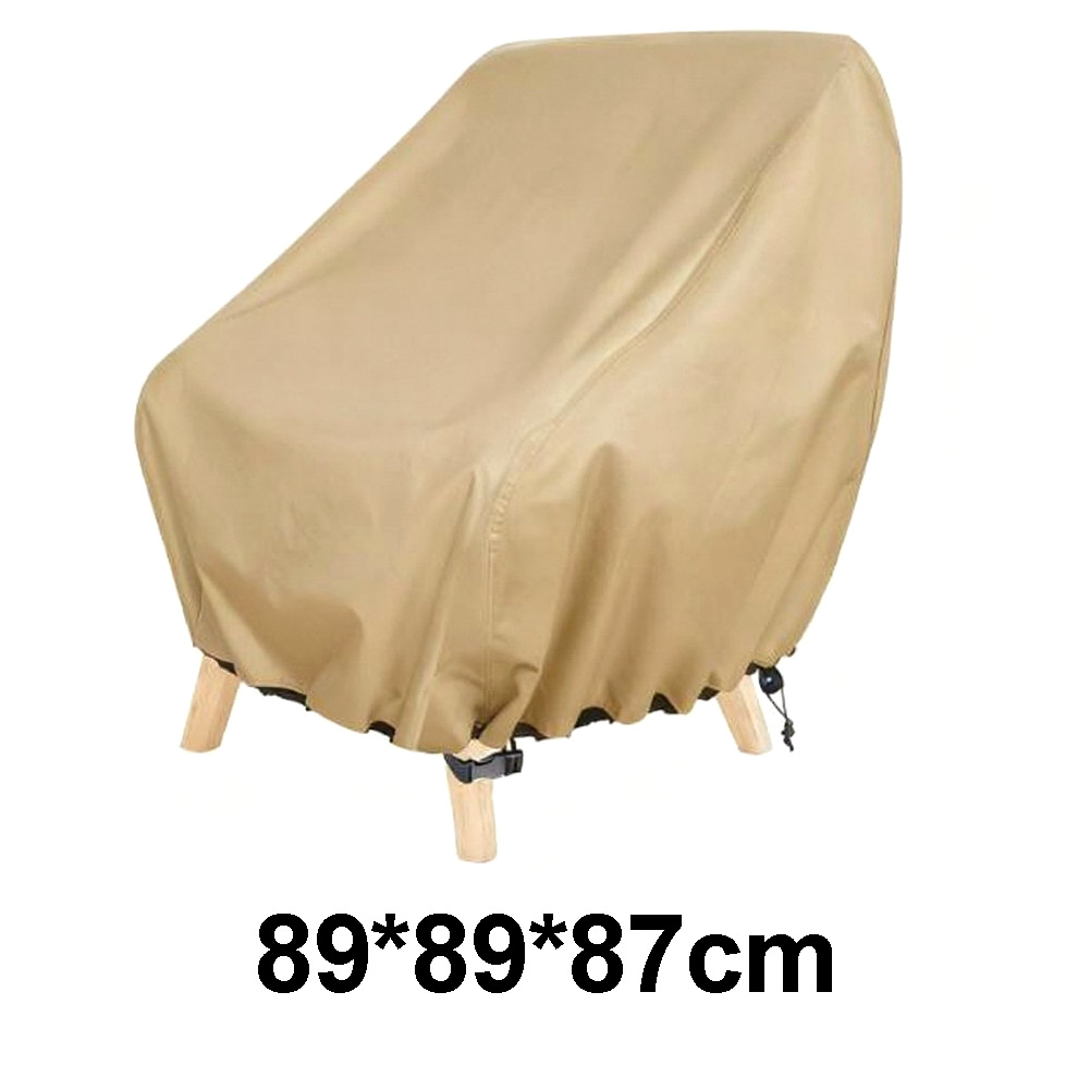 防水パティオチェアカバー 屋外ラウンジ用 深型シングル芝生チ - Outdoor Furniture Waterproof のレビューと価格