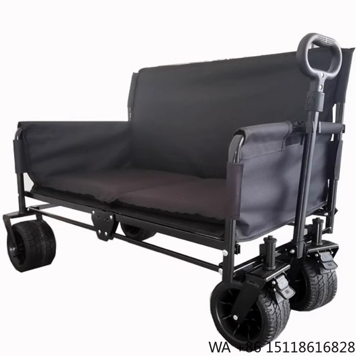 JXFT多機能四輪メタル屋外折りたたみワゴンリクライニングソ - Outdoor Furniture Recliner Set のレビューと価格