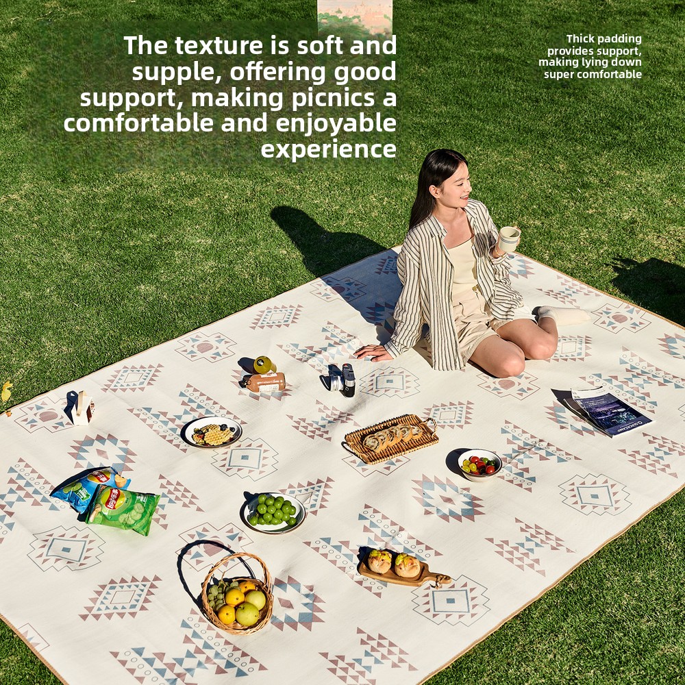 厚手の防水ピクニックマット、ポータブルなアウトドアグランドマ - Outdoor Rug Waterproof のレビューと価格