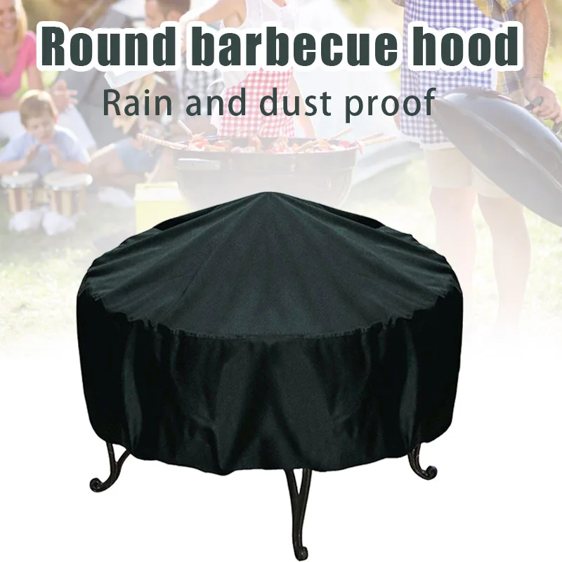 ファイヤーピットカバーラウンド火鉢ストーブカバー防水防風日焼 - Outdoor Furniture Fabric のレビューと価格