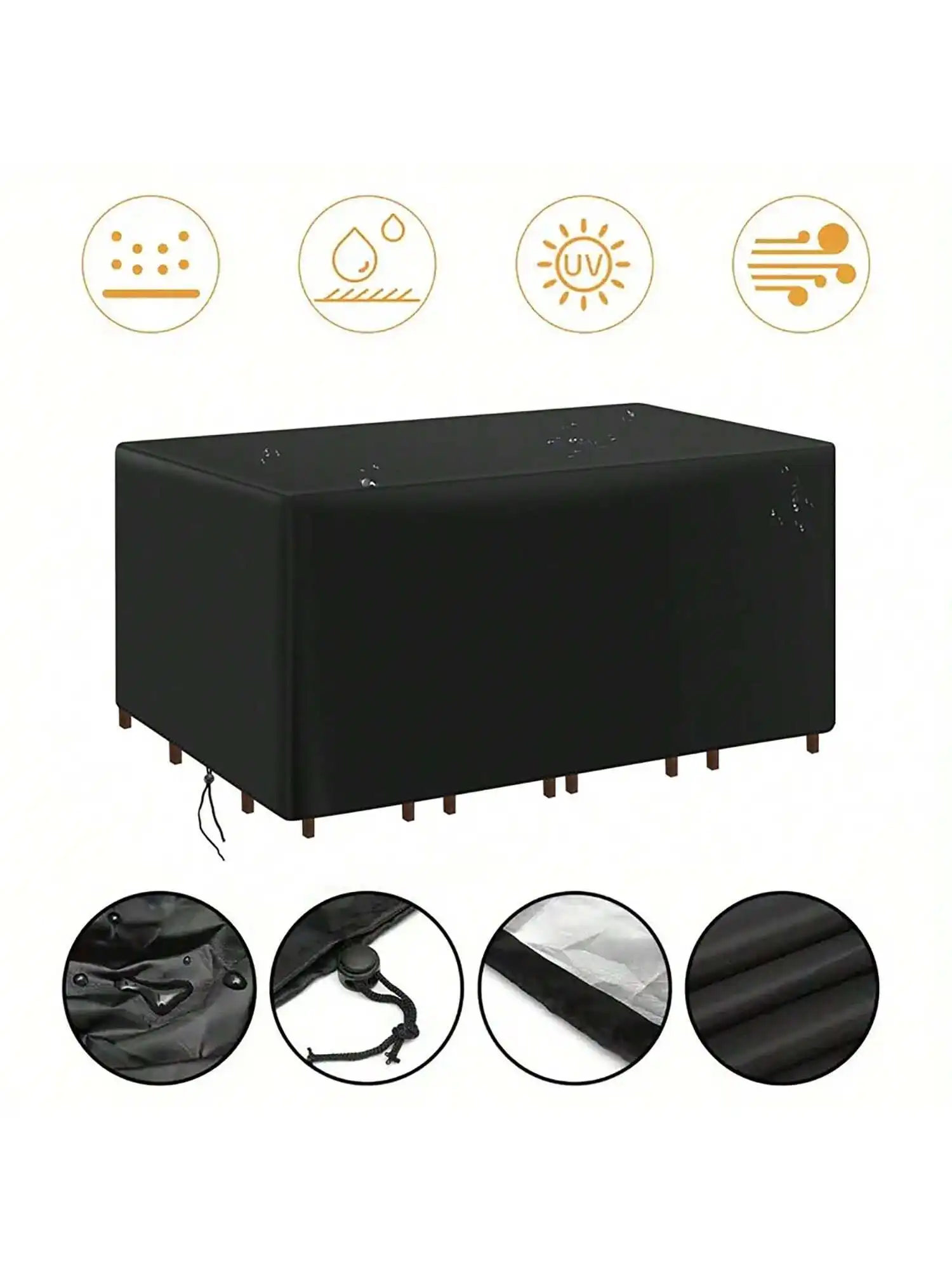 マルチサイズ屋外パティオガーデン家具防水ダストカバー椅子、ソ - Outdoor Furniture Waterproof のレビューと価格