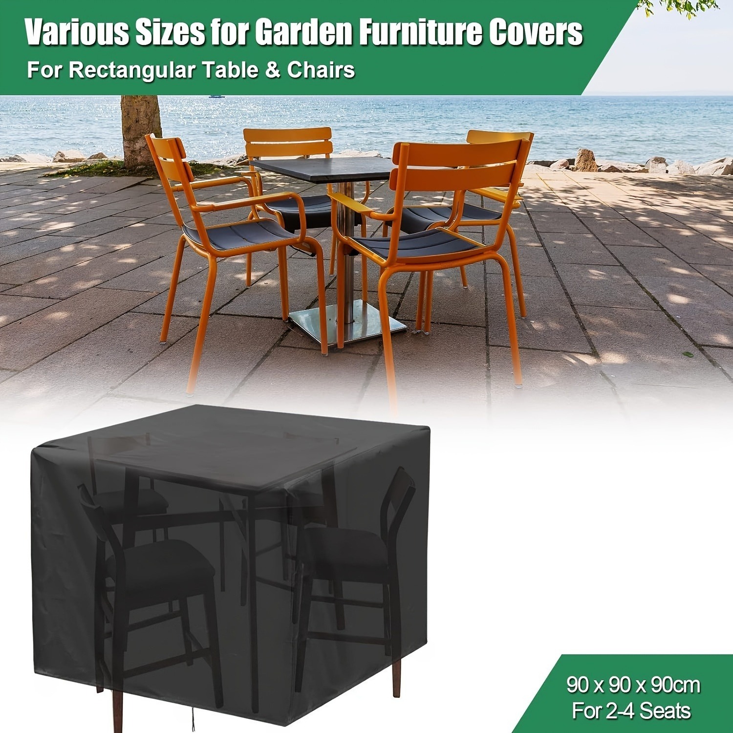 頑丈な210D屋外ガーデン家具カバー - 椅子、ソファ、テー - Outdoor Furniture Covers Waterproof のレビューと価格