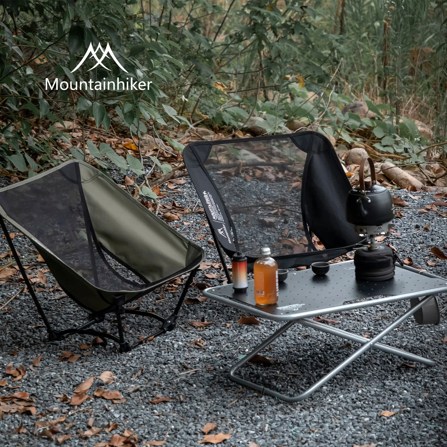 マウンテンハイカー 超軽量・薄型折りたたみ式ムーンチェア（地 - Outdoor Furniture Aluminium のレビューと価格