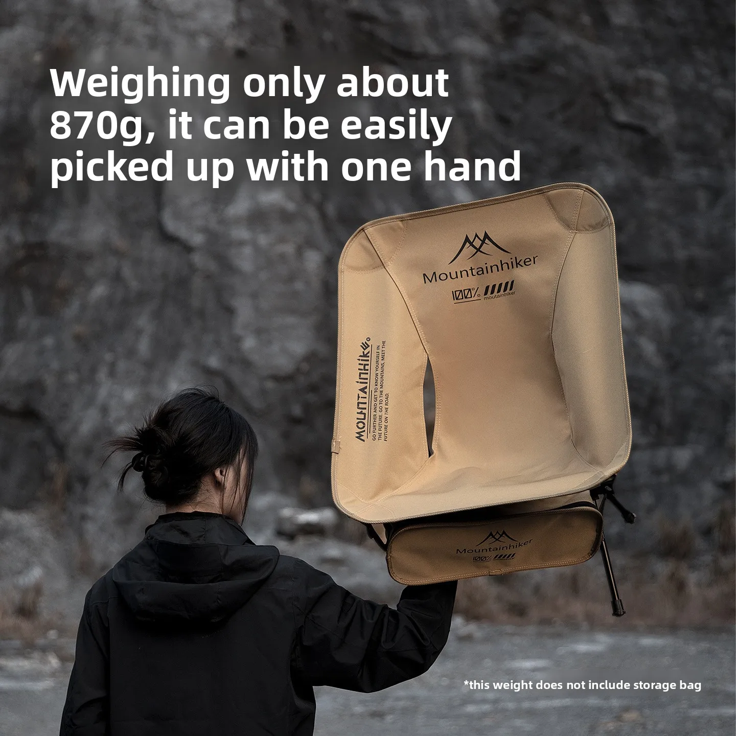 MOUNTAINHIKER 超軽量ポータブル折りたたみムーン - Outdoor Furniture Aluminium のレビューと価格