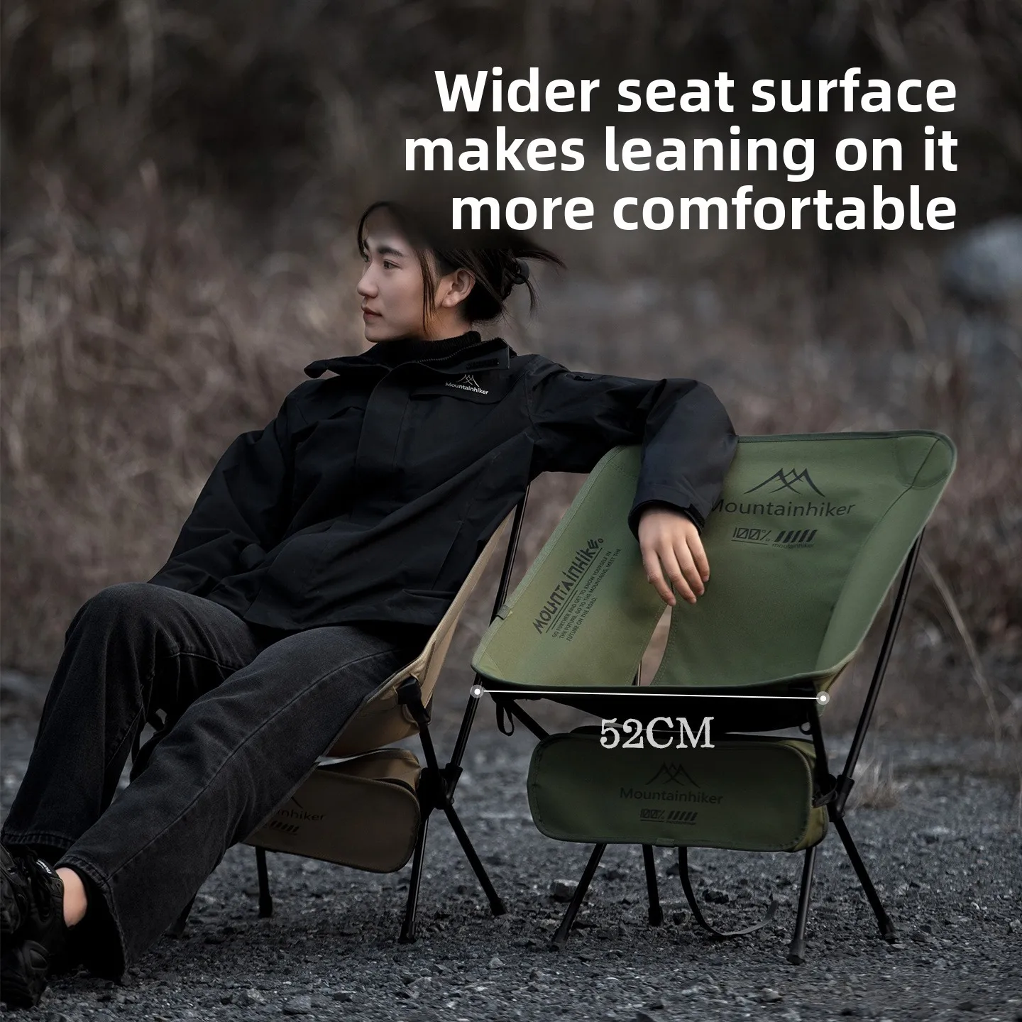 MOUNTAINHIKER 超軽量ポータブル折りたたみムーン - Outdoor Furniture Aluminium のレビューと価格