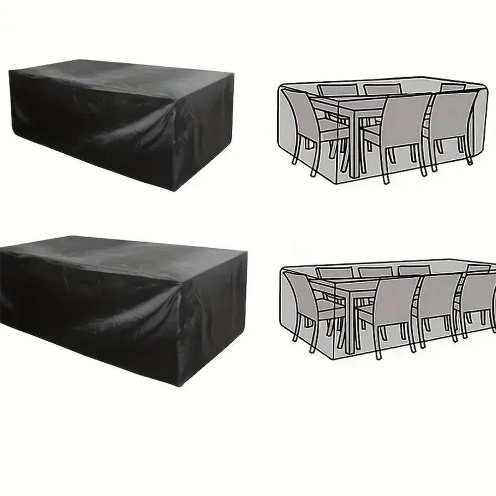 屋外パティオガーデン家具防水カバー、雨雪用テーブルカバー、ソ - Outdoor Furniture Waterproof のレビューと価格