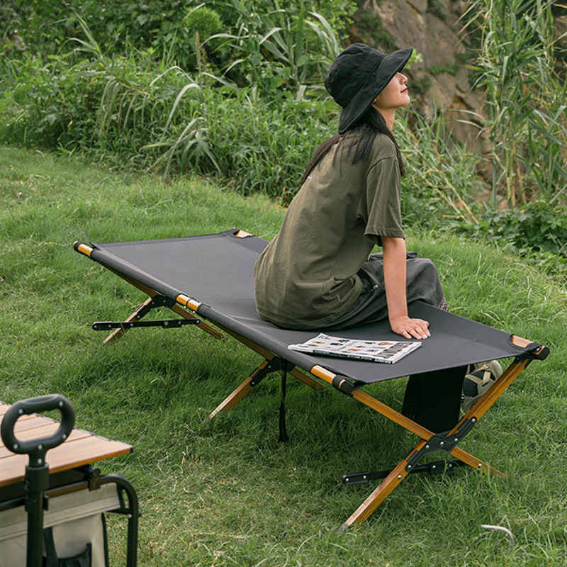 大人用の、持ち運び可能で折りたたみ式の大型シングルベッド。柔 - Outdoor Furniture Fabric のレビューと価格