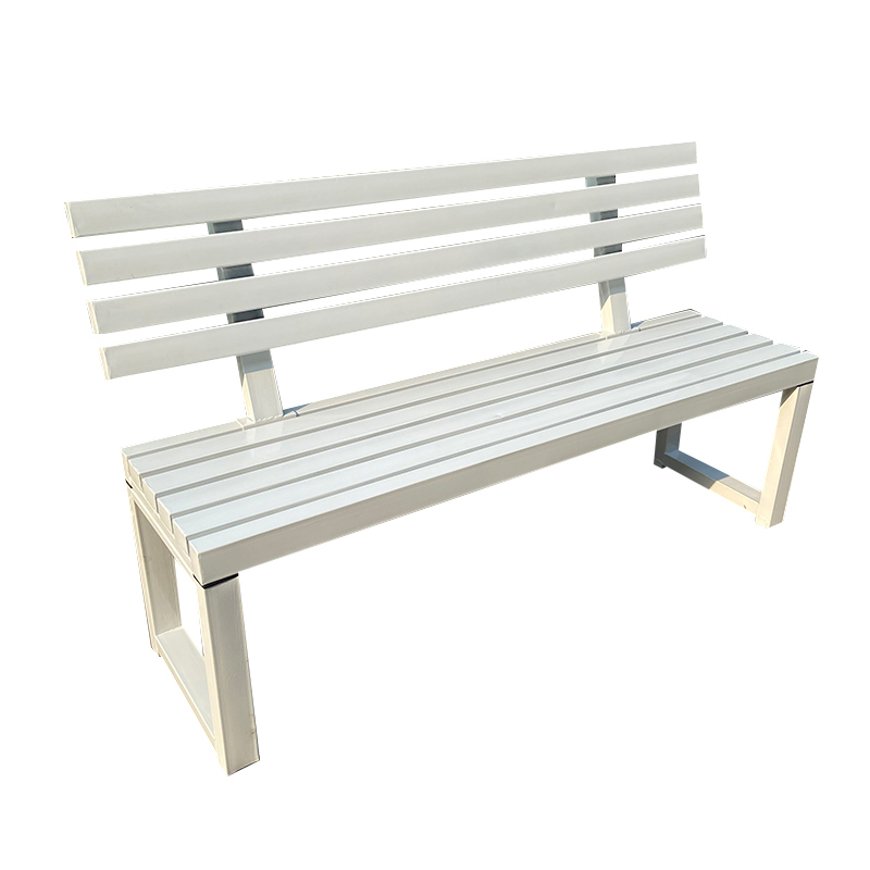 インターネットセレブ バックレスト付き白いベンチ フル錬鉄製 - Outdoor Furniture Iron のレビューと価格