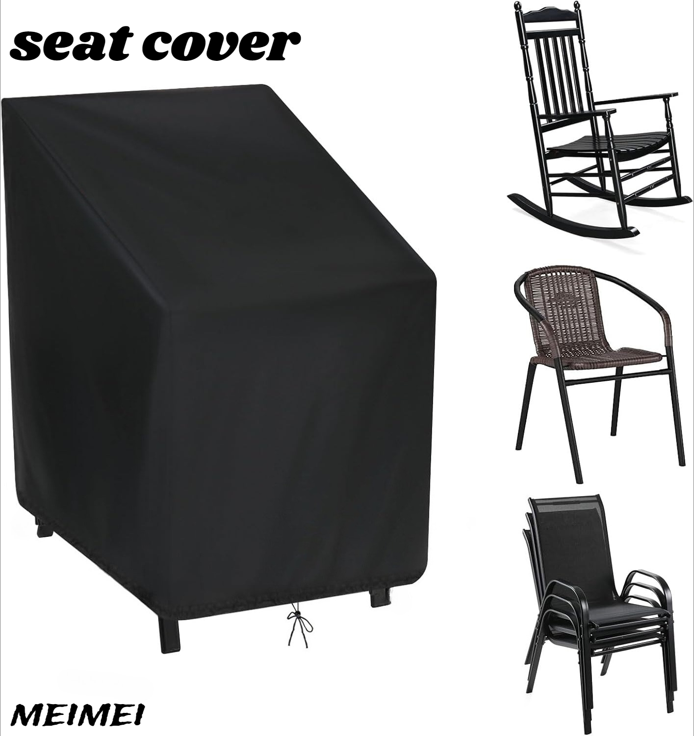 積み重ね椅子ダストカバー収納袋屋外ガーデン家具プロテクター高 - Outdoor Furniture Waterproof のレビューと価格