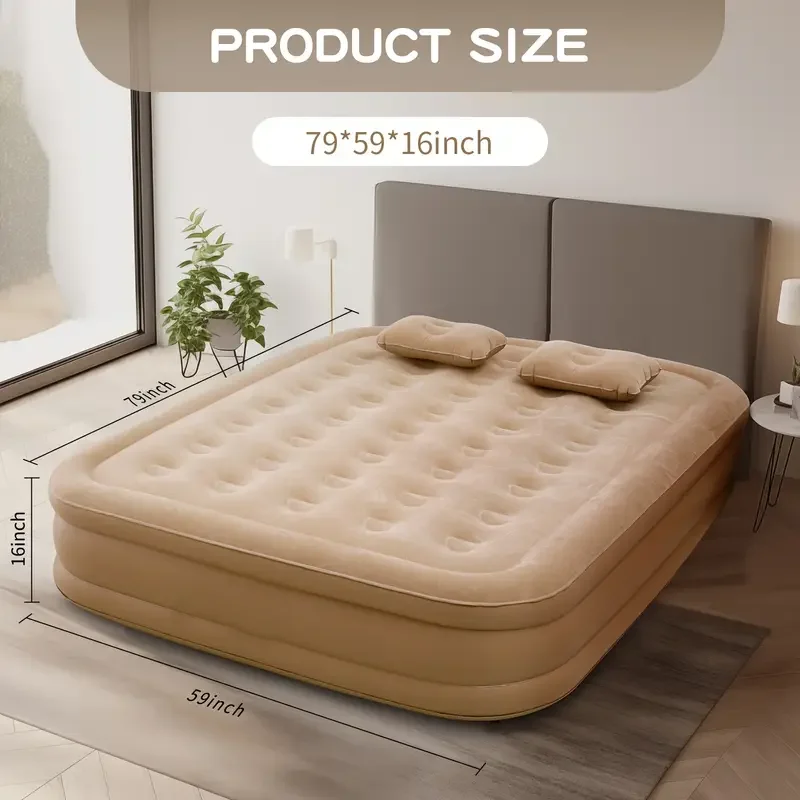 インテリアエアマットレス グランピングマット PVC インフ - Outdoor Furniture Luxury のレビューと価格