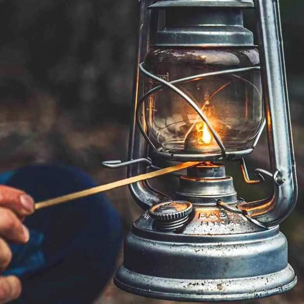 ハンドル付きキャンプ灯油ランプ、屋外雰囲気照明、テントランタ - Outdoor Furniture Iron のレビューと価格