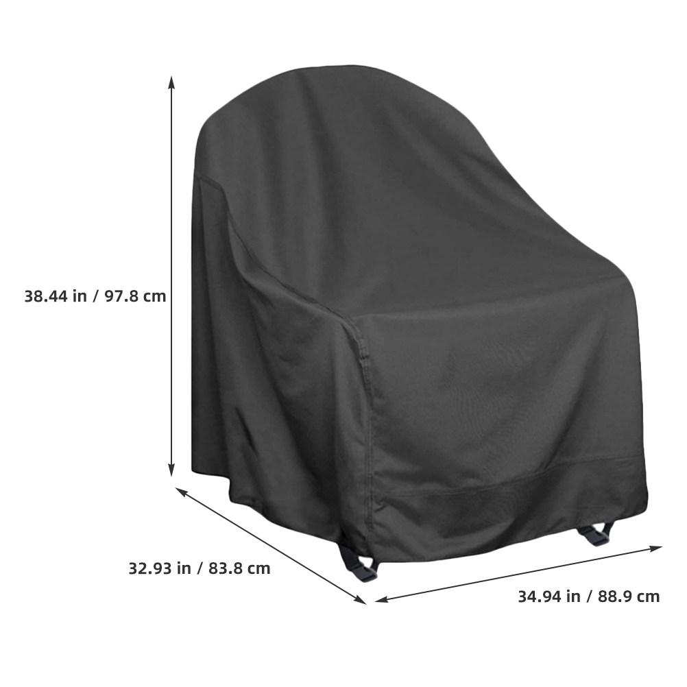 防水加工のパティオ用回転椅子カバー。210Dオックスフォード - Outdoor Furniture Fabric のレビューと価格
